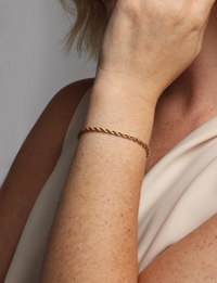 Helix Bracelet, Gold