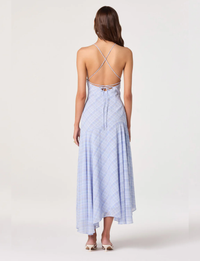 Ginny Dress, Blue Plaid