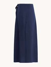 On The Shore Maxi Skirt, Brazilian Navy