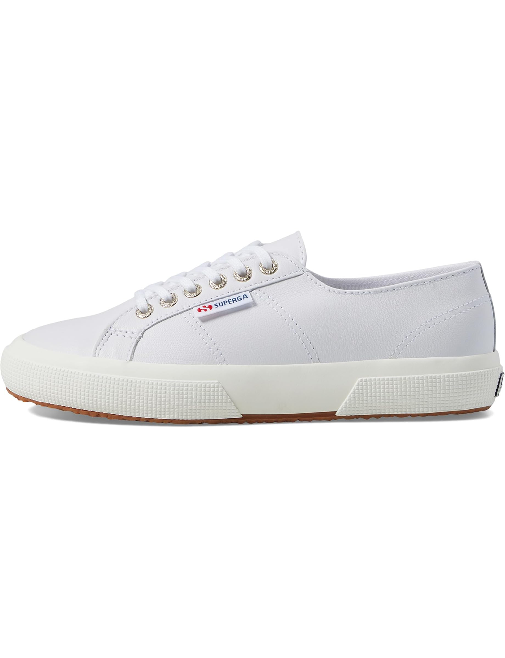 2750 Nappa Leather Classic Sneaker, Optic White