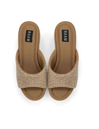 Raffia Scoop, Natural