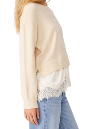 Aries Sweater, Cream