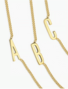 Wilder Alphabet Necklace, Gold Plated