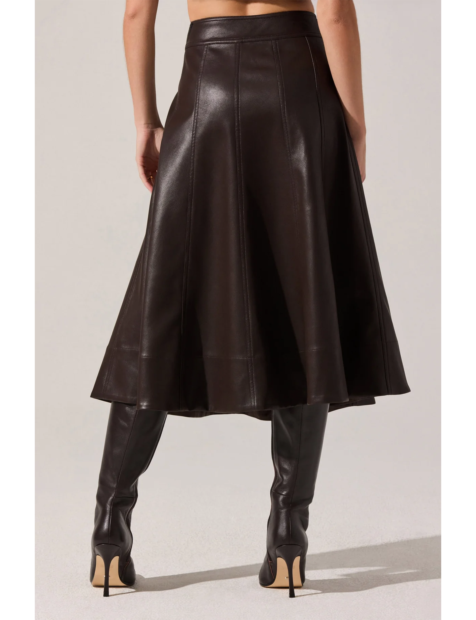 Zhuri Skirt, Dark Brown