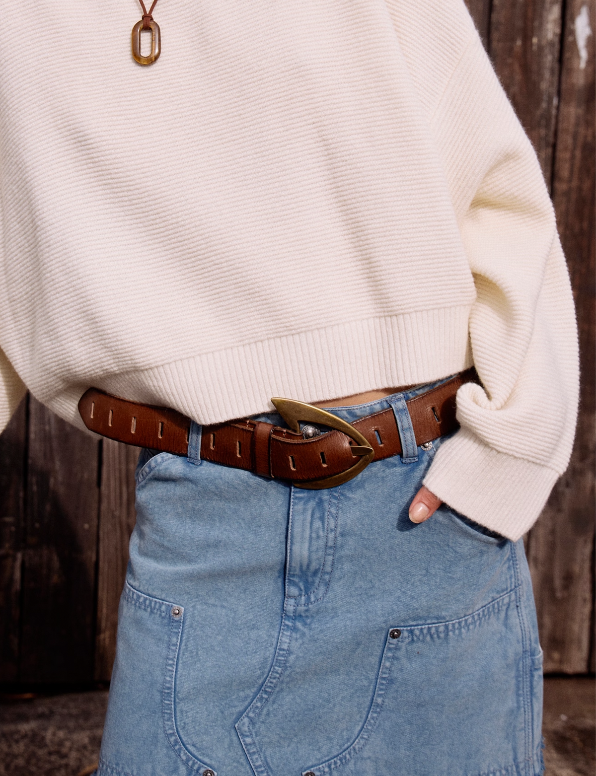 WTF Noa Belt, Cognac