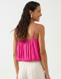 Bubble Tube Top, Hot Pink