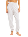 5 Stripe Womens Sweatpant, Dove Grey/White Grey