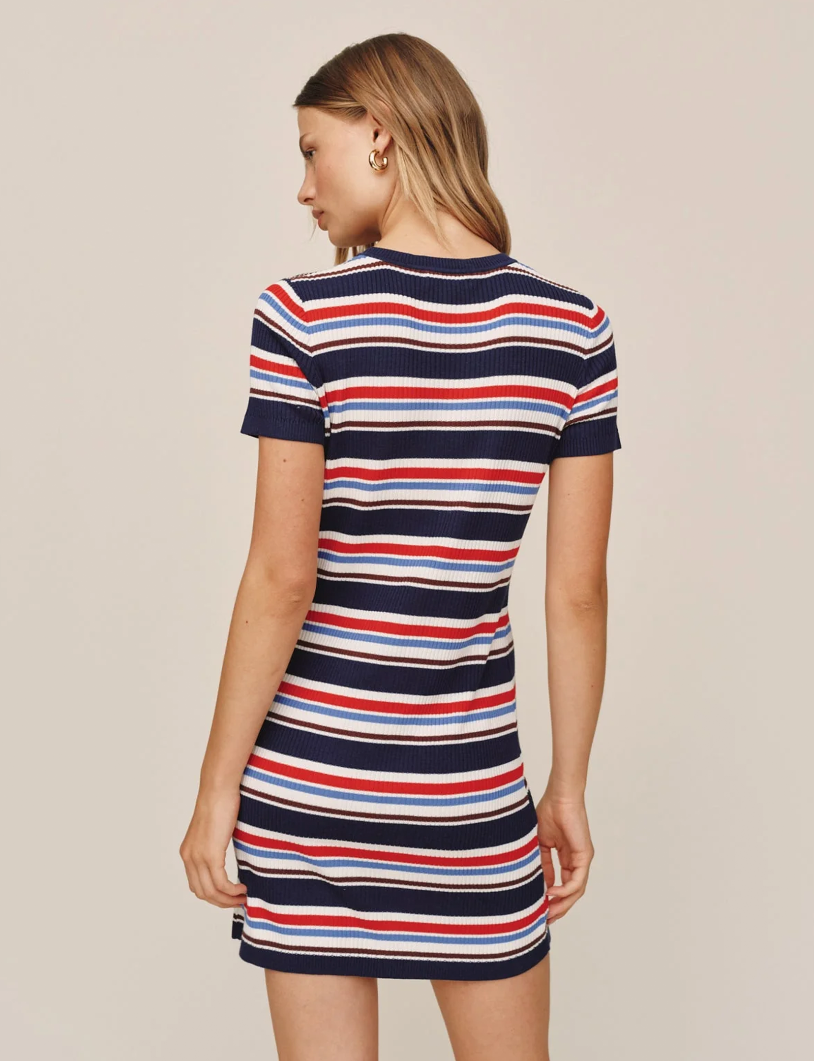 The Striped Tee Dress, Seaside