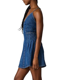Dianne Dress, Denim Blue