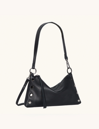 Kyle Small Handbag, Black/Gunmetal