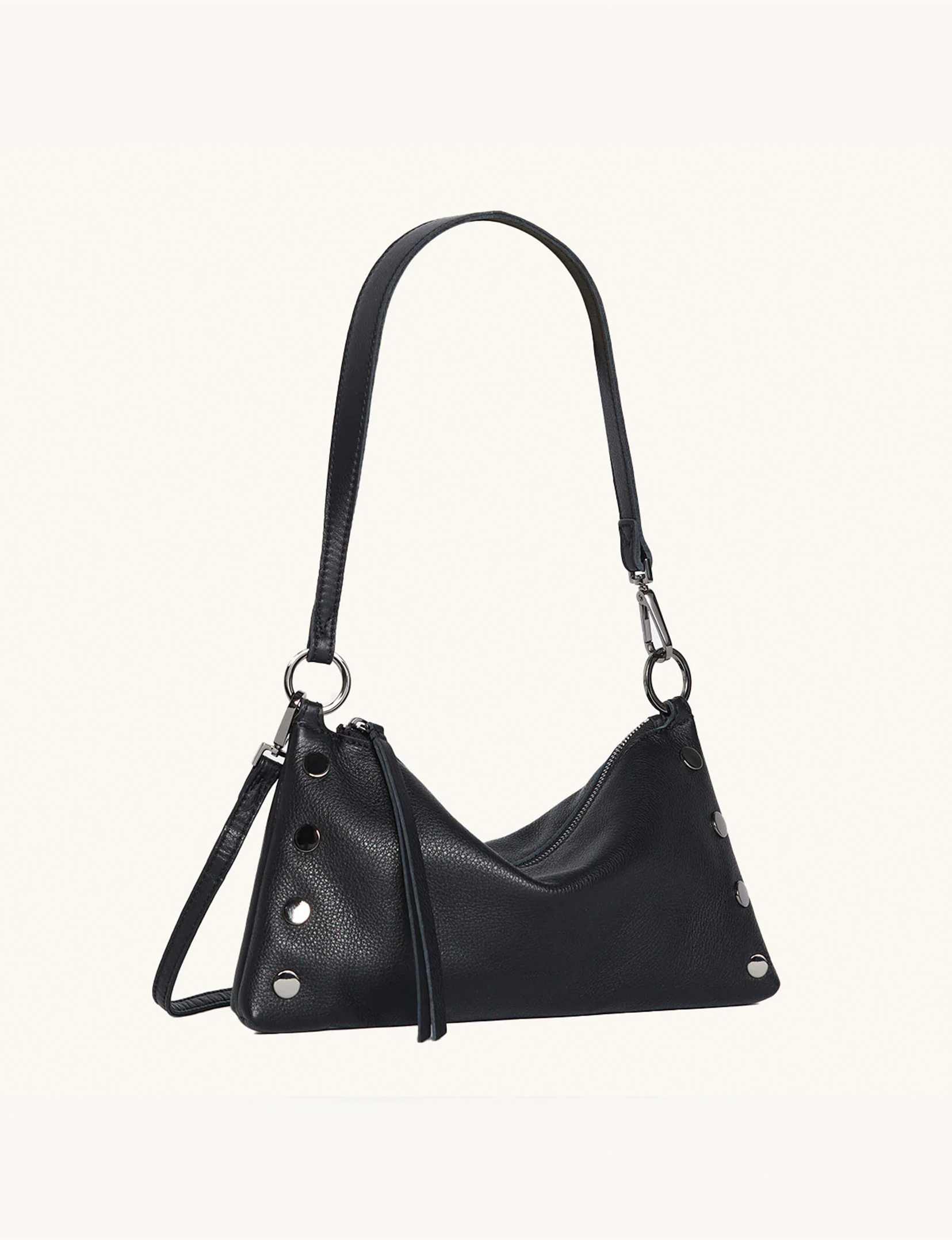 Kyle Small Handbag, Black/Gunmetal