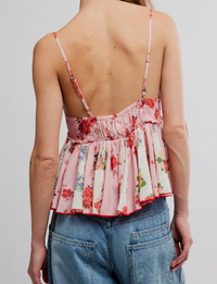 Free People Tillie Top, Pink/Combo
