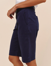 Saige Bermuda Shorts, Nautical Night