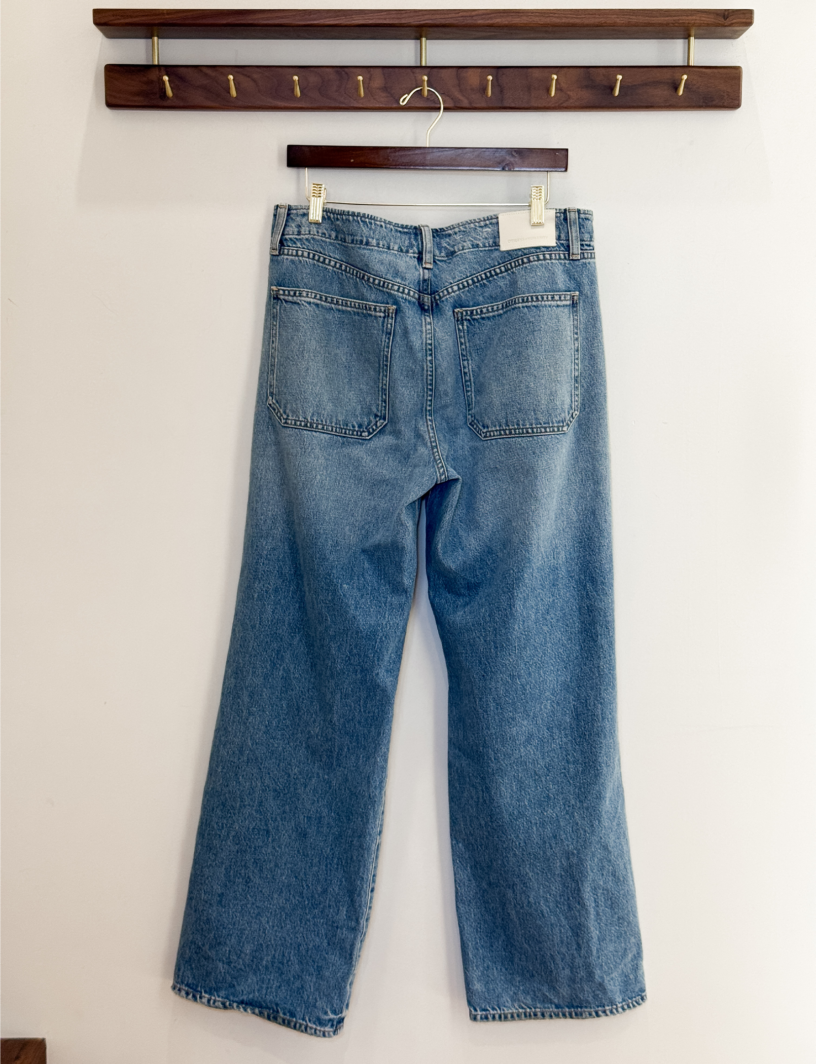 Citizens Of Humanity Relaxed Wide Leg Jeans, Medium Wash