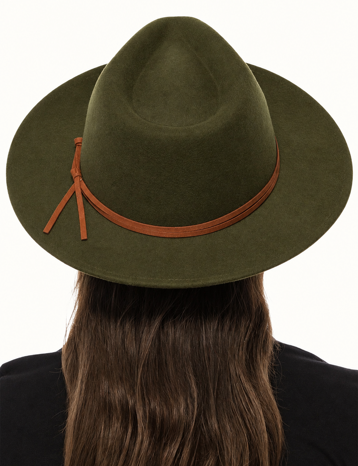 Vegan Poly Wool Rancher Hat, Olive