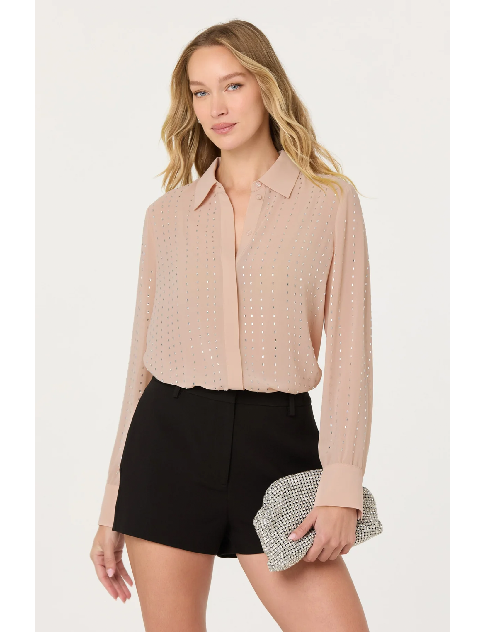 Cristal Shirt, Blush