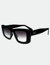 Marsha Sunglasses, Black/Smoke Fade