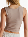 Clean Lines Muscle Cami, Etherea