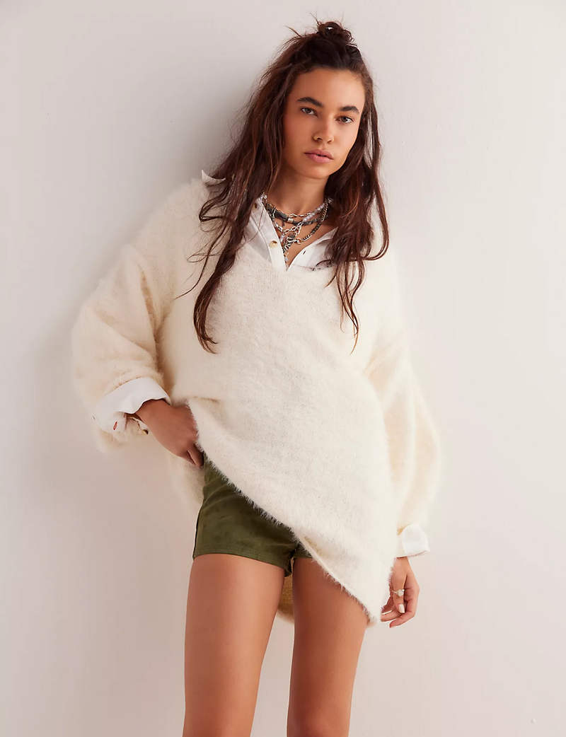 Sparrow Pullover, Ivory