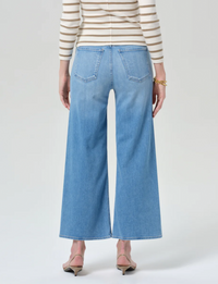 Lyra Cropped Wide Leg, Andante (Clean Hem)