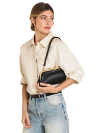 Vivienne Slim Bag, Black/Gold