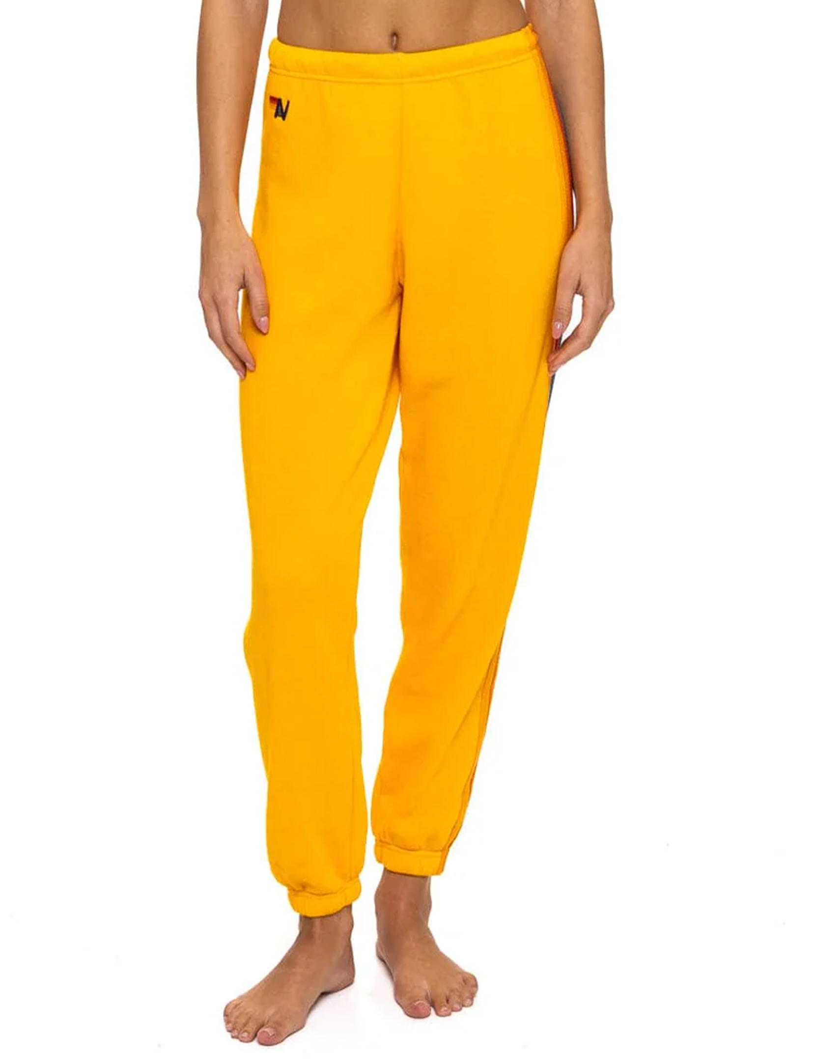 5 Stripe Sweatpants, Gold/Multi