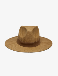 Sutton Straw Fedora, Camel