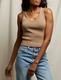 Blondie Tank, Mocha