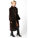 Devin Faux Fur Coat, Brown