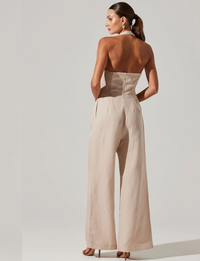 Tatum Jumpsuit, Natural