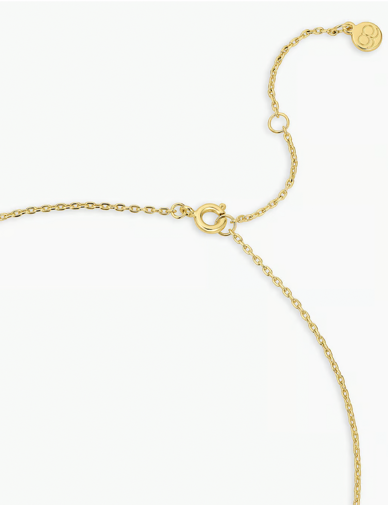 Infinity Knot Necklace, Gold