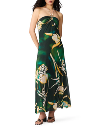 Strada Dress, Golden Palm