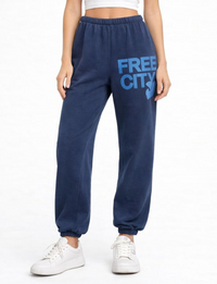 Unisex Flow Sweatpant, Moonshroom Blue