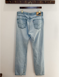 Levi's 501 Original Distressed Jeans, Light Wash
