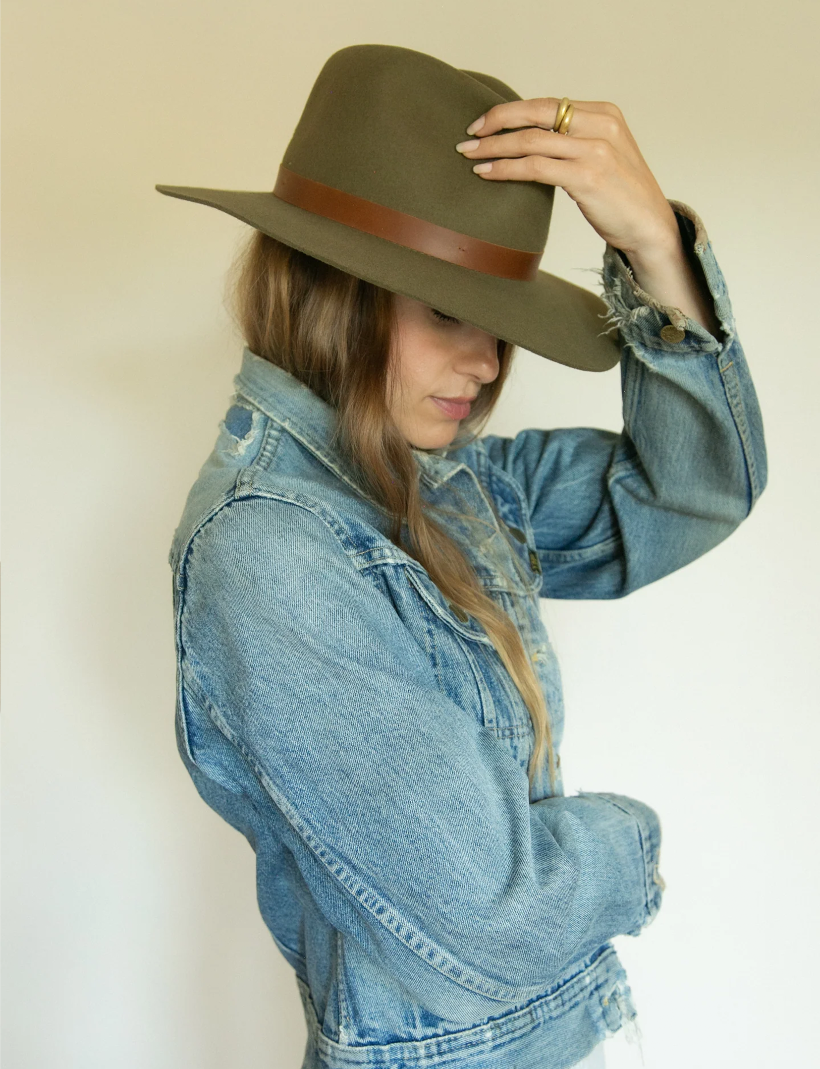 Lux Rancher Hat, Olive