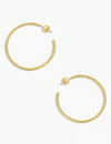 Crew Large Hoops, Gold