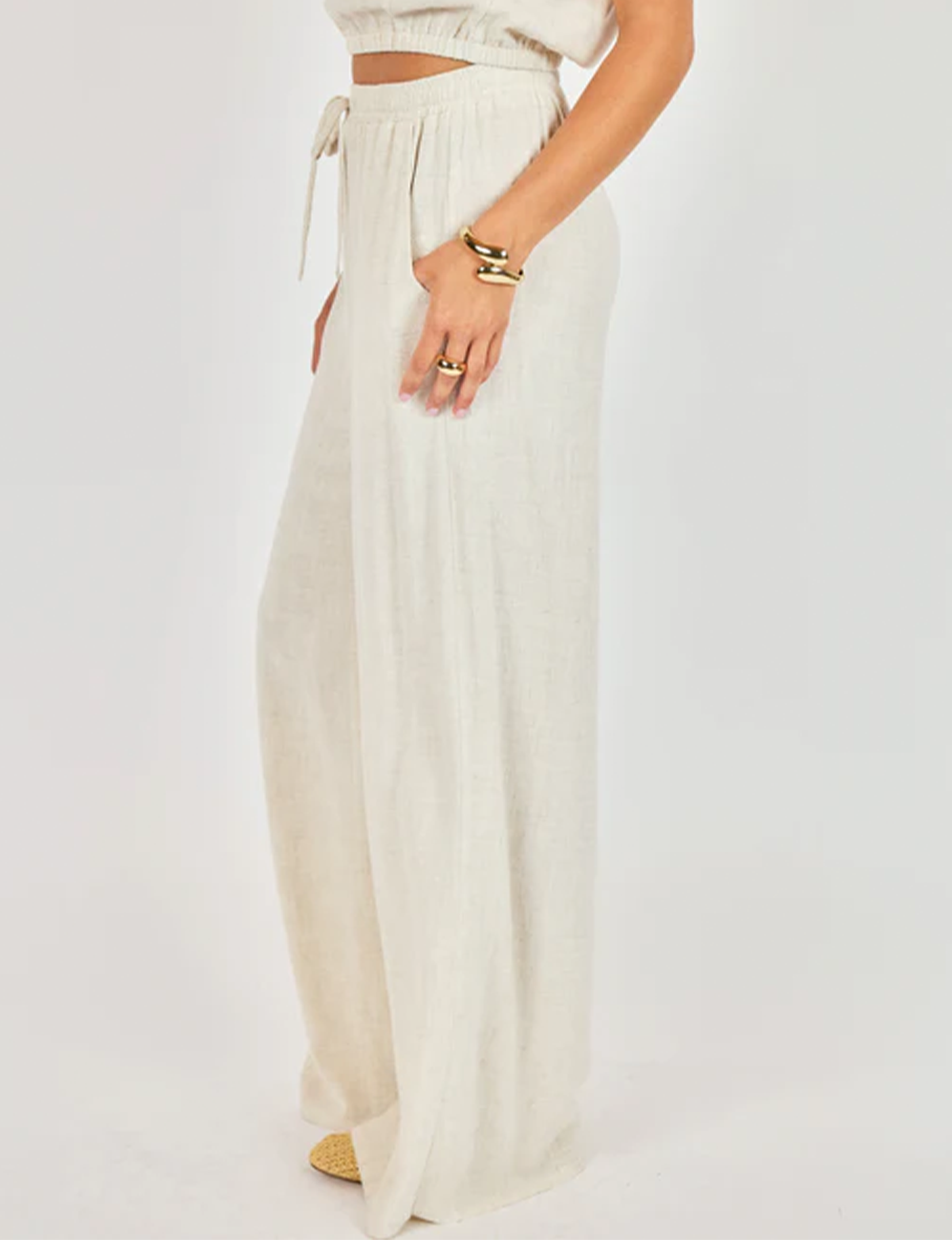 Sugarloaf Linen Pant, Oatmeal