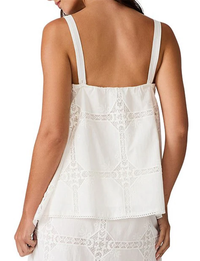 Ainslee Eyelet Top, Antique