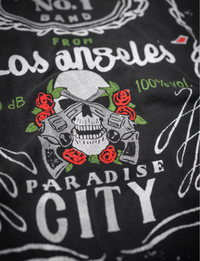 Guns N Roses Good Time LA Long Sleeve, Coal