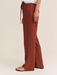 Frayed Beach Pant, Red Sand