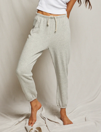 Johnny French Terry Sweatpant, Heather Grey