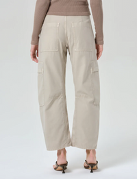 Marcelle Low Slung Cargo Pants, Burnished Quartz