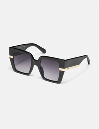 Notorious Sunglasses, Black/Smoke