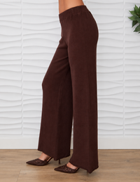 Italian Flared Pant, Chocolate/Brown