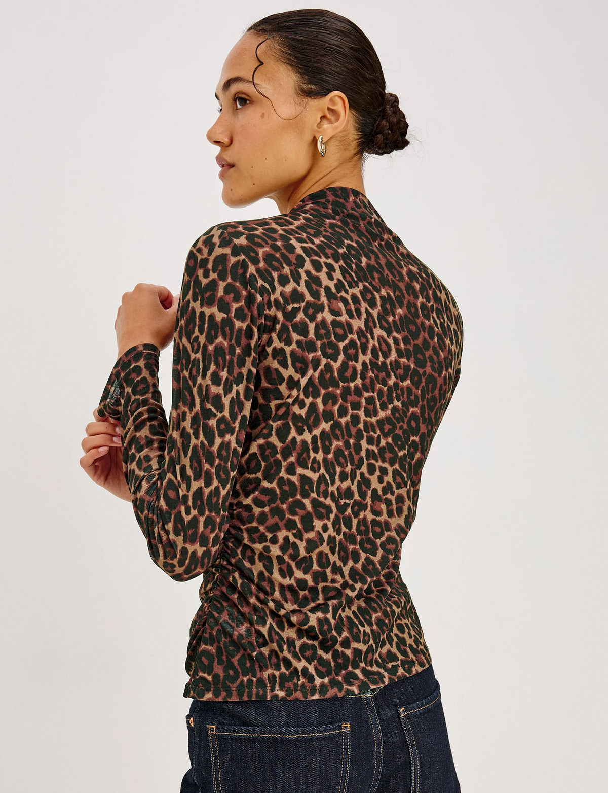 Joelle Top, Brown Nala