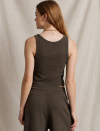 Blondie Tank, Dark Olive