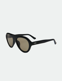 Maddy Sunglasses, Black/Green
