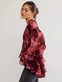 Day Dreaming Blouse, Rose/Combo