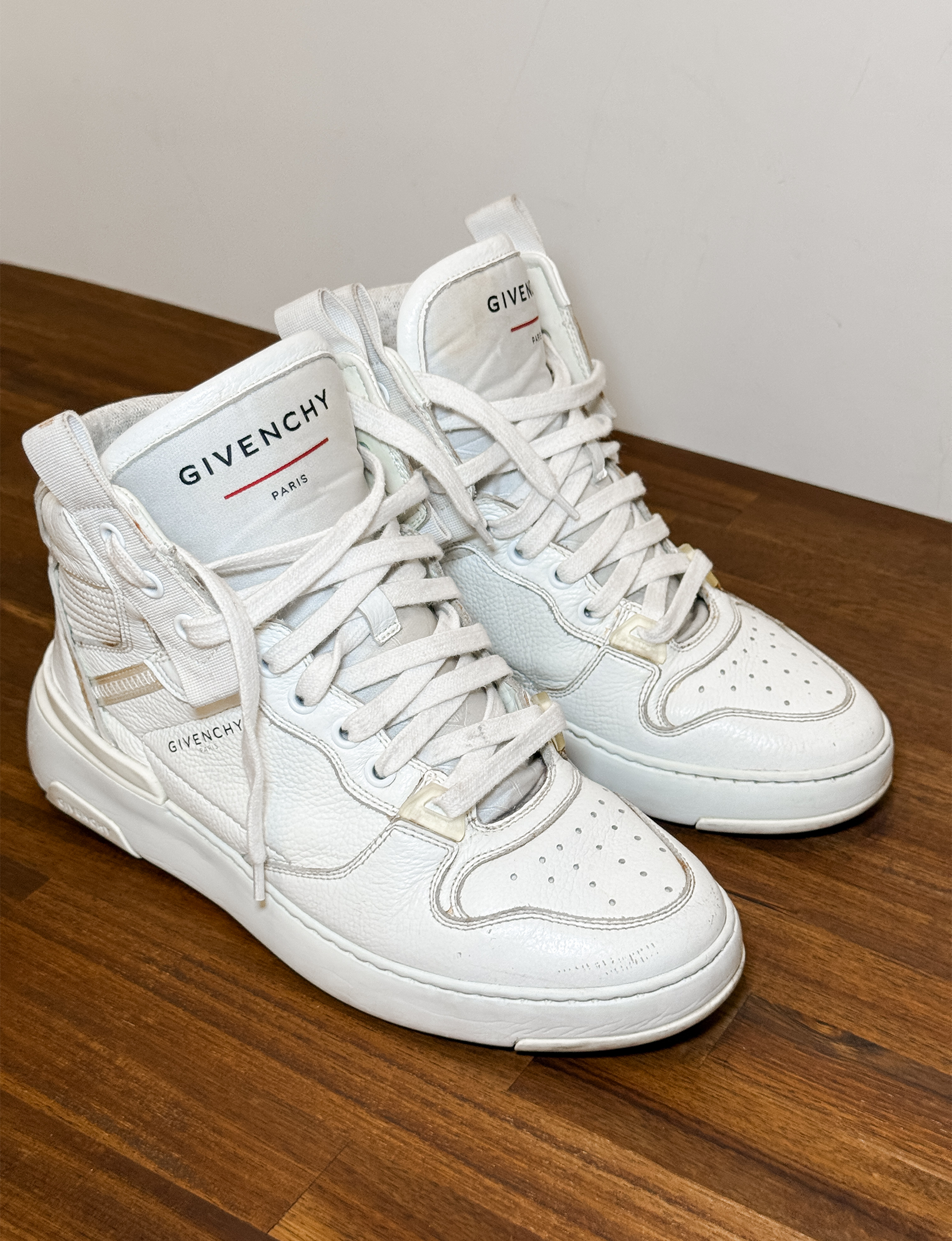 Givenchy High Top Sneakers, White