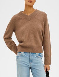 Lidya Sweater, Heather/Camel